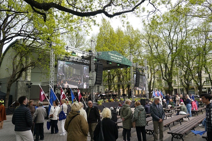 Rīgā, Vērmanes dārzā atzīmē Eiropas dienu 391409