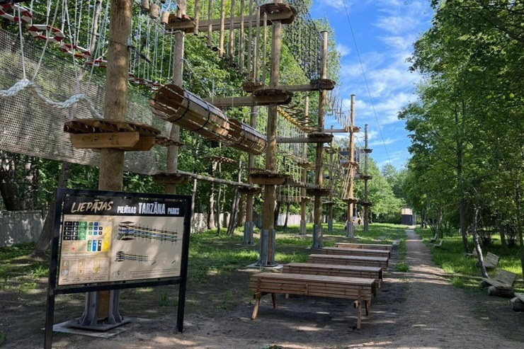 Liepājas piejūrā atklāts aktīvās atpūtas parks visai ģimenei 394758