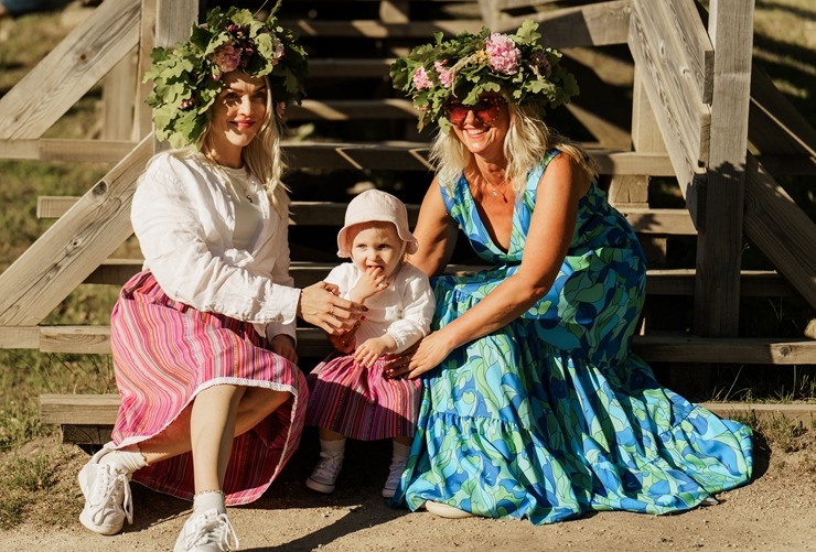 Līgo svētki Siguldas pilsdrupu estrādē ir tradicionāls pasākums. Foto: Zane Magone 394807