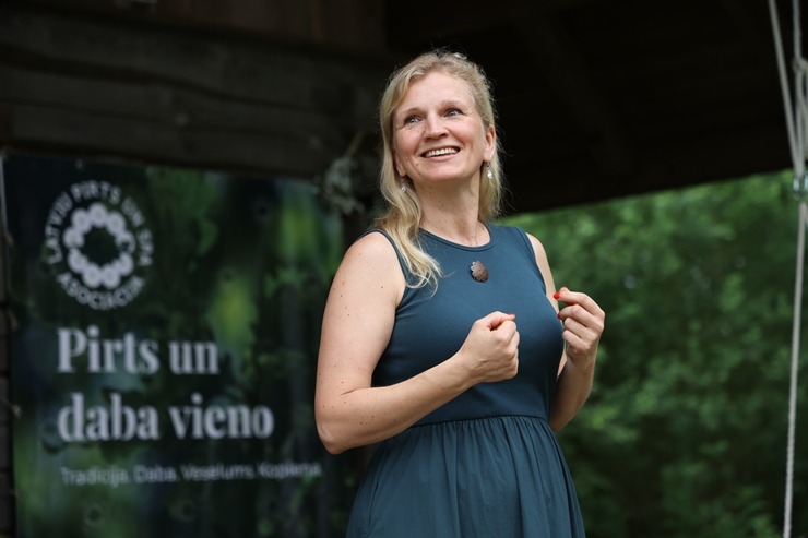 Latvju pirts un spa asociācija Baldones «Mežapuķu» pirtī rīko karstas mediju dienas. Foto: sadarbībā ar Europcar Latvia 395129