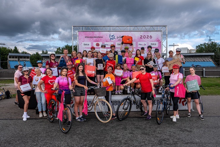 FeelFree Sieviešu Velo diena Biķerniekos pulcē teju 900 dalībnieču 395508