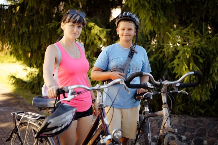 Aktīvisti iepazīst Krāslavas novadu ar velo 395903