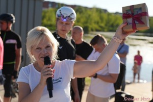 Aktīvisti iepazīst Krāslavas novadu ar velo 13