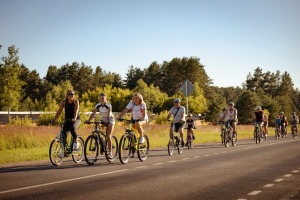 Aktīvisti iepazīst Krāslavas novadu ar velo 5