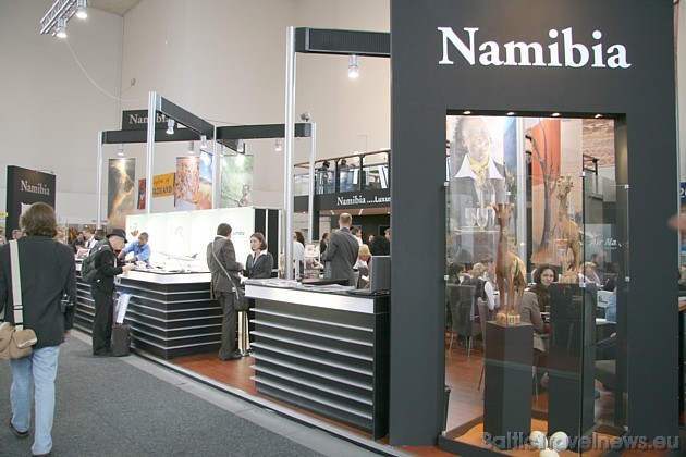 Namībijas tūrisma stends 31525