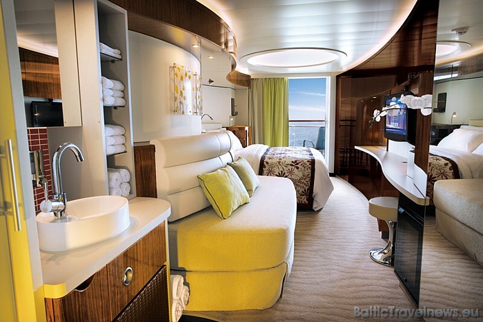 Norwegian Epic ir milzu liels luksusa kruīza kuģis - uz tā ir vieta 4100 pasažieriem
Foto: Ncl.com 51378