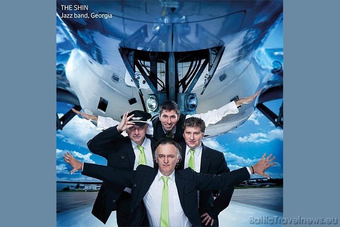 Jūlijs - The Shin, džeza grupa no Gruzijas
Foto: airBaltic 52640