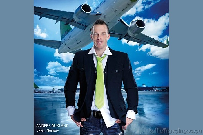 Novembris - Anders Aukland, slēpotājs no Norvēģijas
Foto: airBaltic 52644