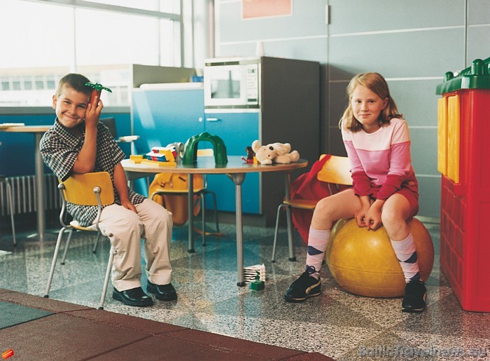 Helsinku lidosta piedāvā kvalitatīvu laika pavadīšanu gan bērniem, gan pieaugušajiem
Foto: Finavia 53589