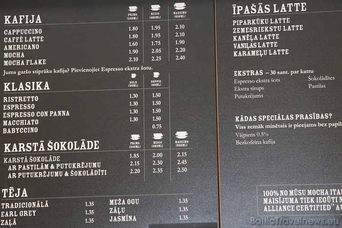Costa kafejnīcā iespējams nogaršot ne tikai kafiju, bet arī daudzus citus kafijas veidus un kafijas dzērienus Costa kafejnīcā iespējams nogaršot ne tikai kafiju, bet arī daudzus citus kafijas veidus un kafijas dzērienus 54399