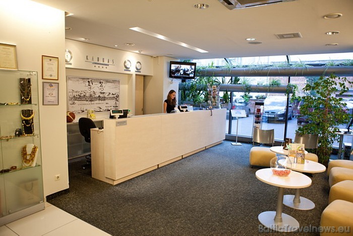 Četru zvaigžņu viesnīca Kaunas Hotel atrodas Kauņas pilsētas centrā 55229