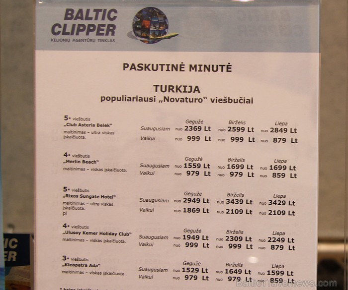 Tūrisma izstāde «Vivattour 2011» Viļņā 56223
