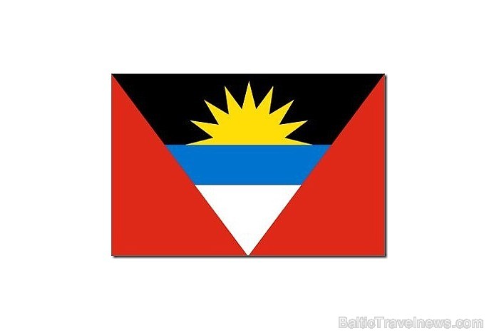 15. vietu ieņem Antigva un Barbuda. Austoša saule nozīmē jaunas ēras sākumu. Melnā krāsa simbolizē cilvēku enerģiju, dzeltenā, zilā, baltā - sauli, jū 15. vietu ieņem Antigva un Barbuda. Austoša saule nozīmē jaunas ēras sākumu. Melnā krāsa simbolizē cilvēku enerģiju, dzeltenā, zilā, baltā - sauli, jū 57691