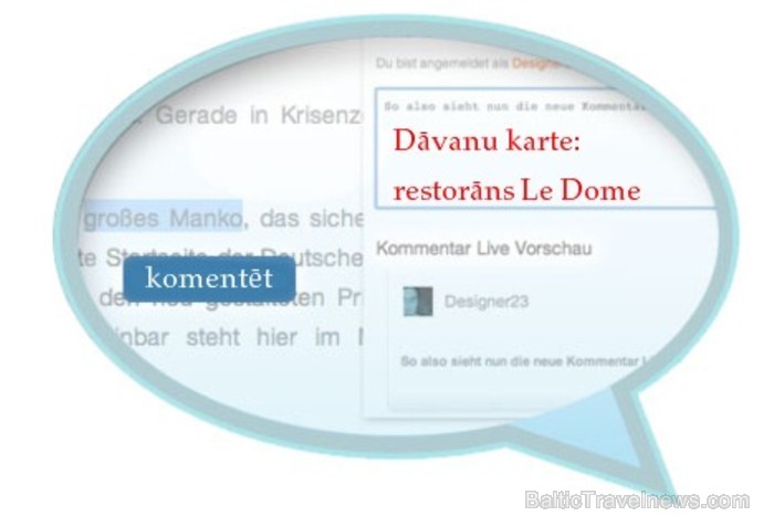 Čaklākais komentētājs Facebook.com/Travelnews.lv profilā, katru nedēļu iegūs vērtīgu dāvanu karti no Travelnews.lv sadarbības partneriem 58383