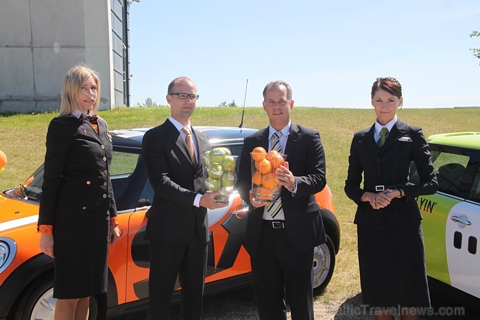 Latvijas nacionālā aviokompānija airBaltic (www.airbaltic.com) sāk sadarbību ar auto nomas uzņēmumu Sixt (www.sixt.lv) 77104