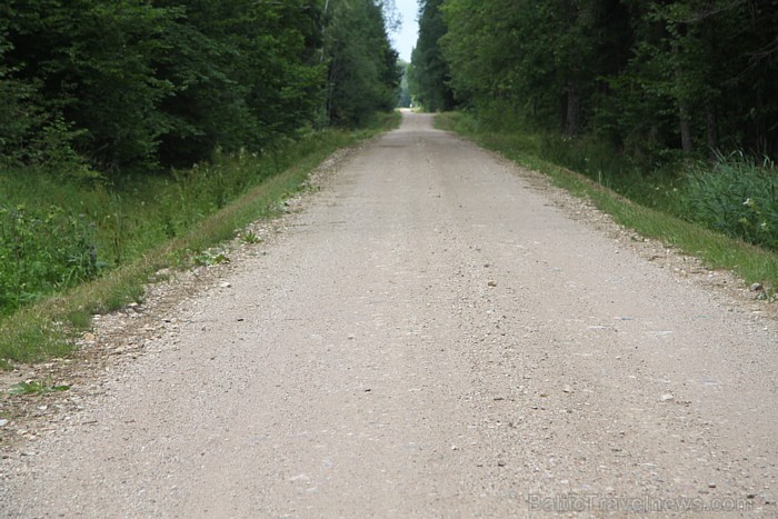 Ceļš līdz šosejai A6. Cerams, ka Satiksmes ministrija padomās par tūristu labsajūtu un noasfaltēs ceļu līdz Latvijas lielākajam akmenim. Foto sponsors Ceļš līdz šosejai A6. Cerams, ka Satiksmes ministrija padomās par tūristu labsajūtu un noasfaltēs ceļu līdz Latvijas lielākajam akmenim. Foto sponsors 79016