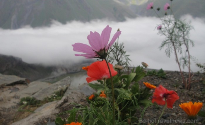Netālu no Kazbeka virsotnes. Foto: www.remirotravel.lv 85430