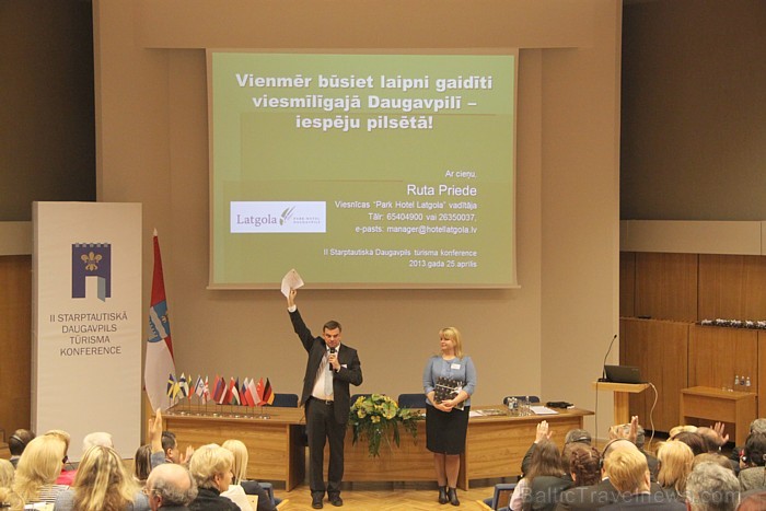 Daugavpils viesnīcas «Park Hotel Latgola» vadītāja Ruta Priede ar referātu - «Q-Latvija kvalitātes zīme - ieguvumi un ieguvēji» Daugavpils viesnīcas «Park Hotel Latgola» vadītāja Ruta Priede ar referātu - «Q-Latvija kvalitātes zīme - ieguvumi un ieguvēji» 93232