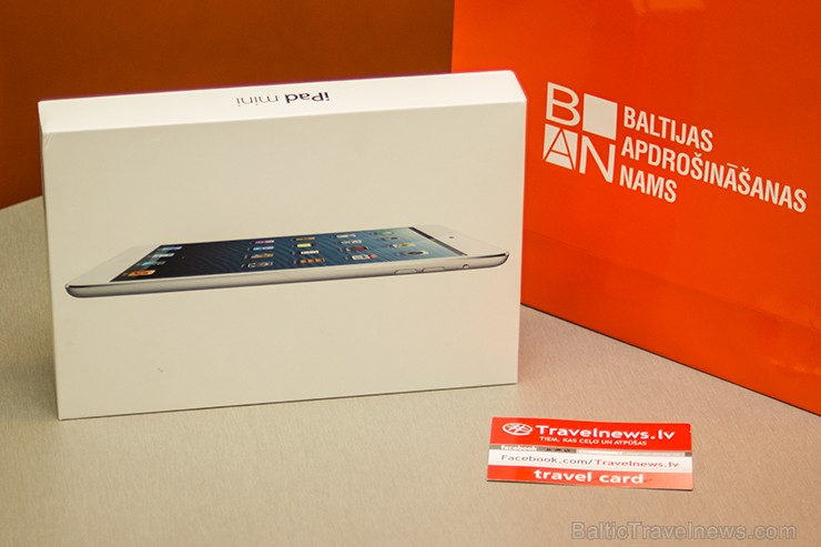 Piedalies Baltijas apdrošināšanas nama un Travelnews.lv sociālo tīklu akcijā, kurā 1. jūlijā tiks izlozēta populārā ceļojuma manta iPad Mini - www.Fb. Piedalies Baltijas apdrošināšanas nama un Travelnews.lv sociālo tīklu akcijā, kurā 1. jūlijā tiks izlozēta populārā ceļojuma manta iPad Mini - www.Fb. 97444