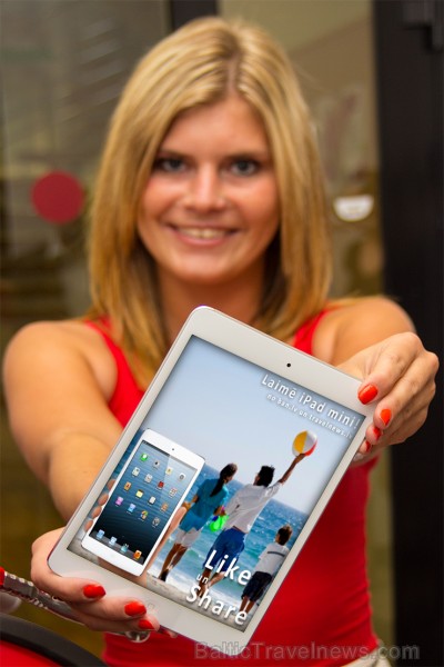 Piedalies Baltijas apdrošināšanas nama un Travelnews.lv sociālo tīklu akcijā, kurā 1. jūlijā tiks izlozēta populārā ceļojuma manta iPad Mini - www.Fb. Piedalies Baltijas apdrošināšanas nama un Travelnews.lv sociālo tīklu akcijā, kurā 1. jūlijā tiks izlozēta populārā ceļojuma manta iPad Mini - www.Fb. 97445