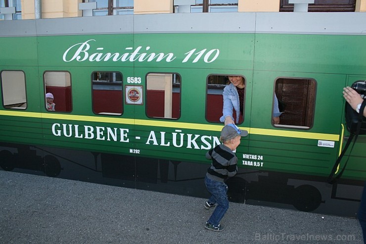 Aizvadītajā nedēļas nogalē tika svinēti tradicionālie Gulbenes – Alūksnes Bānīša svētki. Šogad Bānītis atzīmēja savas pastāvēšanas 110. gadadienu. Fot Aizvadītajā nedēļas nogalē tika svinēti tradicionālie Gulbenes – Alūksnes Bānīša svētki. Šogad Bānītis atzīmēja savas pastāvēšanas 110. gadadienu. Fot 105320