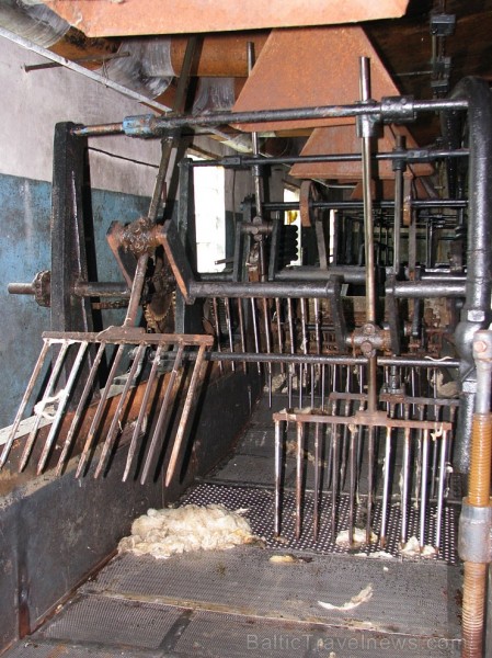 Pāces vilnas fabrika, ko varētu nodēvēt arī par adītāju paradīzi 122180