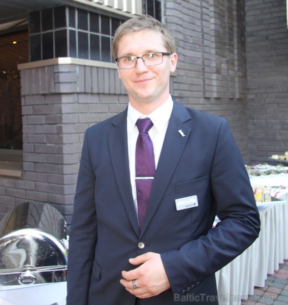 «Radisson Blu Rīdzene» restorāna «Piramīda» vadītājs Jānis Vītiņš 123140