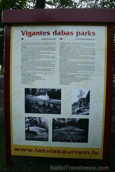 Vīgantes dabas parks ir lieliska pastaigu vieta, kur var gan atsaukt atmiņā Vīgantes dabas parks ir lieliska pastaigu vieta, kur var gan atsaukt atmiņā