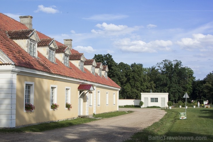 10 ha lielais baroka stila franču dārzs ir ievērojamākais vēsturiskais dārzs Baltijā. Dārzs tika ierīkots paralēli pils būvniecībai no 1736. līdz 1740 10 ha lielais baroka stila franču dārzs ir ievērojamākais vēsturiskais dārzs Baltijā. Dārzs tika ierīkots paralēli pils būvniecībai no 1736. līdz 1740 130477