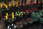 Rīgas Centrāltirgū pieejama plaša adventes vainagu izvēle 8