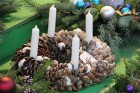 Rīgas Centrāltirgū pieejama plaša adventes vainagu izvēle 13