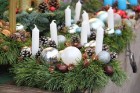 Rīgas Centrāltirgū pieejama plaša adventes vainagu izvēle 15