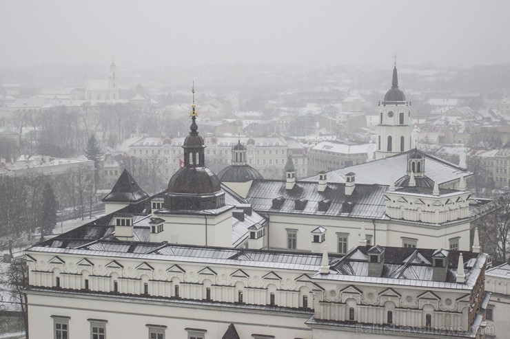 Pirmais sniegs ir sagaidīts arī Viļņā 139604