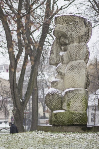 Pirmais sniegs ir sagaidīts arī Viļņā 139624
