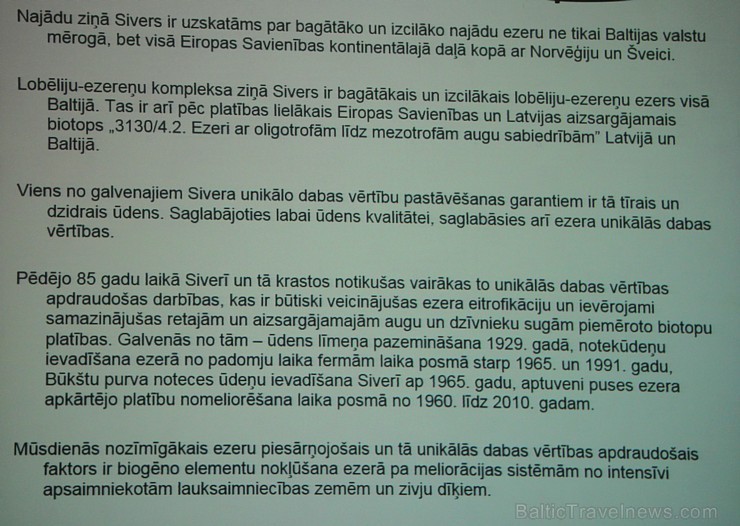 Sivera ezers Latgalē ir iecienīts ne tikai tūristu vidū, bet tagad arī pasaules biologu interesēs Sivera ezers Latgalē ir iecienīts ne tikai tūristu vidū, bet tagad arī pasaules biologu interesēs 139687