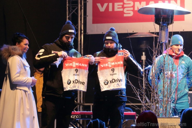 Siguldas bobsleja un kamaniņu trasē sestdien startēja 45. FIL pasaules čempionāts kamaniņu sportā. Foto: Juris Ķilkuts, FotoAtelje.lv Siguldas bobsleja un kamaniņu trasē sestdien startēja 45. FIL pasaules čempionāts kamaniņu sportā. Foto: Juris Ķilkuts, FotoAtelje.lv 143219