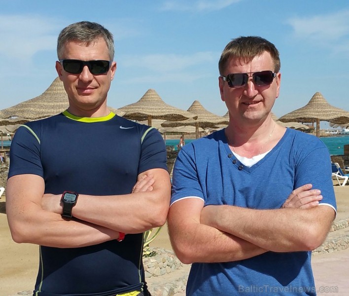 Travelnews.lv iepazīst Hurgadas viesnīcas «Sentido Mamlouk Palace» pludmali 146306