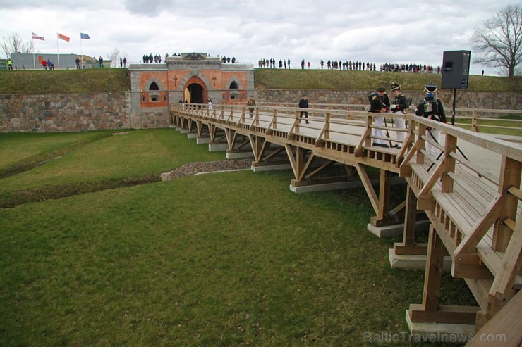 Restaurētās I krasta lunetes svinīga atklāšana Daugavpils cietoksnī 147615