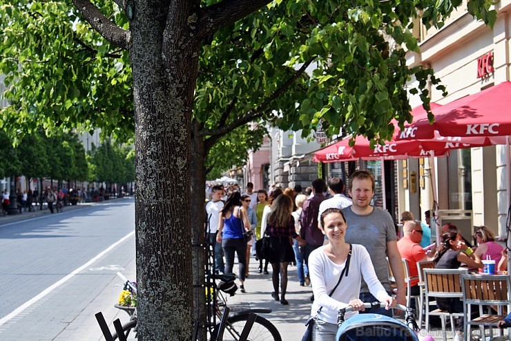 Travelnews.lv redakcija ciemojas Viļņā
FOTO: Daira Šteinberga 150513