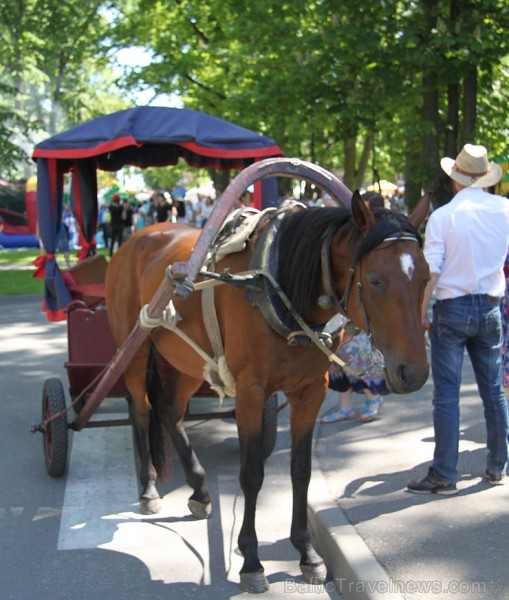 Daugavpils (www.visitdaugavpils.lv) ar vērienīgiem un saulainiem svētkiem svin 740. gadu pilsētas jubileju 151028