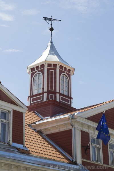 Valgas rātsnams ir viens no spilgtākajiem historicisma stila koka arhitektūras paraugiem Igaunijā Valgas rātsnams ir viens no spilgtākajiem historicisma stila koka arhitektūras paraugiem Igaunijā 151393