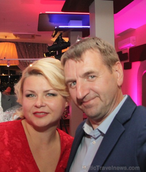 Daugavpils lielākās viesnīcas «Park Hotel Latgola» vadītāja Ruta Priede un BalticTravelnews.com direktors Ivars Mackevičs 162432