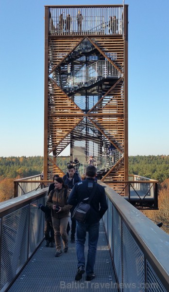 Travelnews.lv sadarbībā ar autonomu Sixt.lv iepazīst Lietuvas koku galotņu taku, kas atrodas 60 km no Paņevežas jeb 10 km no Anīkščai 164091