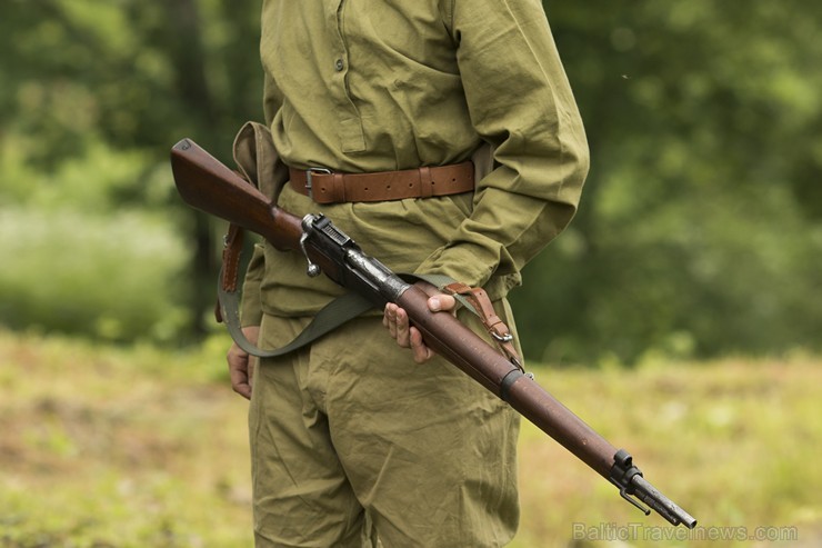 Cēsu kaujas godina ar to rekonstrukciju 177697