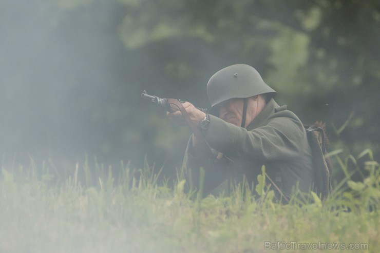 Cēsu kaujas godina ar to rekonstrukciju 177715