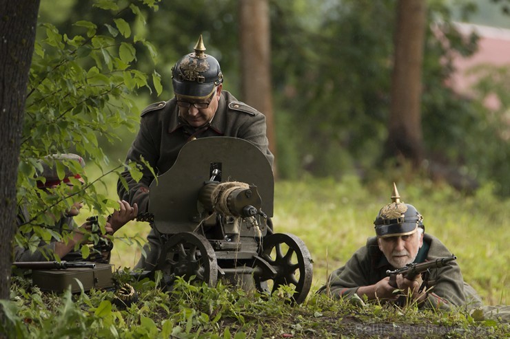 Cēsu kaujas godina ar to rekonstrukciju 177717