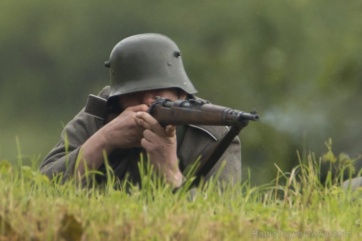 Cēsu kaujas godina ar to rekonstrukciju 177723