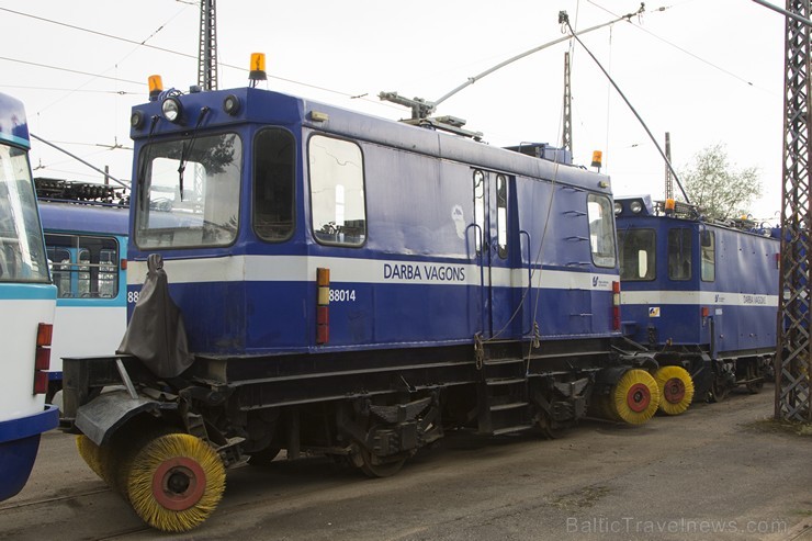 Travelnews.lv apskata tramvaju dažādību Rīgas 3. tramvaju depo 183289