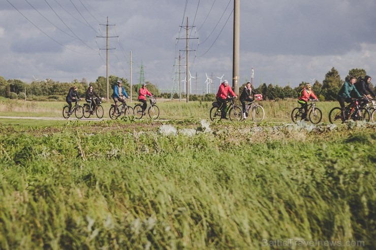 Vairāk nekā 100 riteņbraucēji piedalās dabai draudzīgajā Grobiņas #Velo#Šķiro#Ripo braucienā 207286