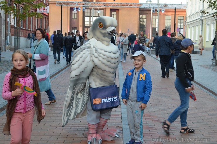 Daugavpilī  aizvadīti Rīgas ielas svētki, kas šogad tika veltīti pastam 207300